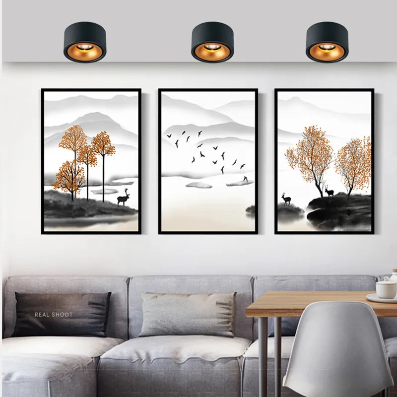 Anti-Glare Adjustable LED Ceiling Light - Image 2