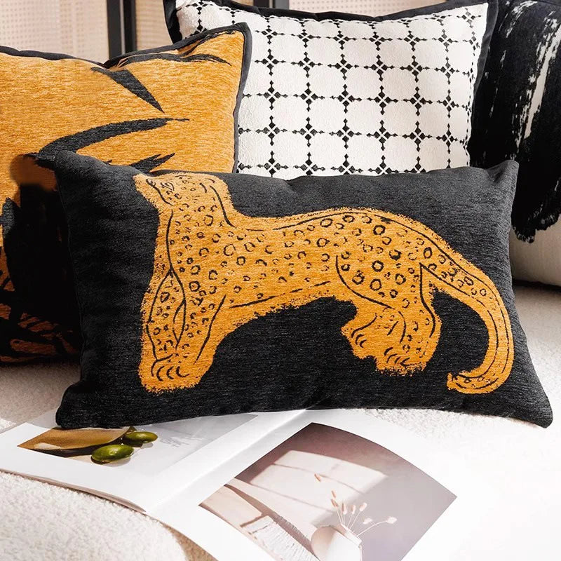 Luxurious Embroidered Horse Print Cushion - Image 11