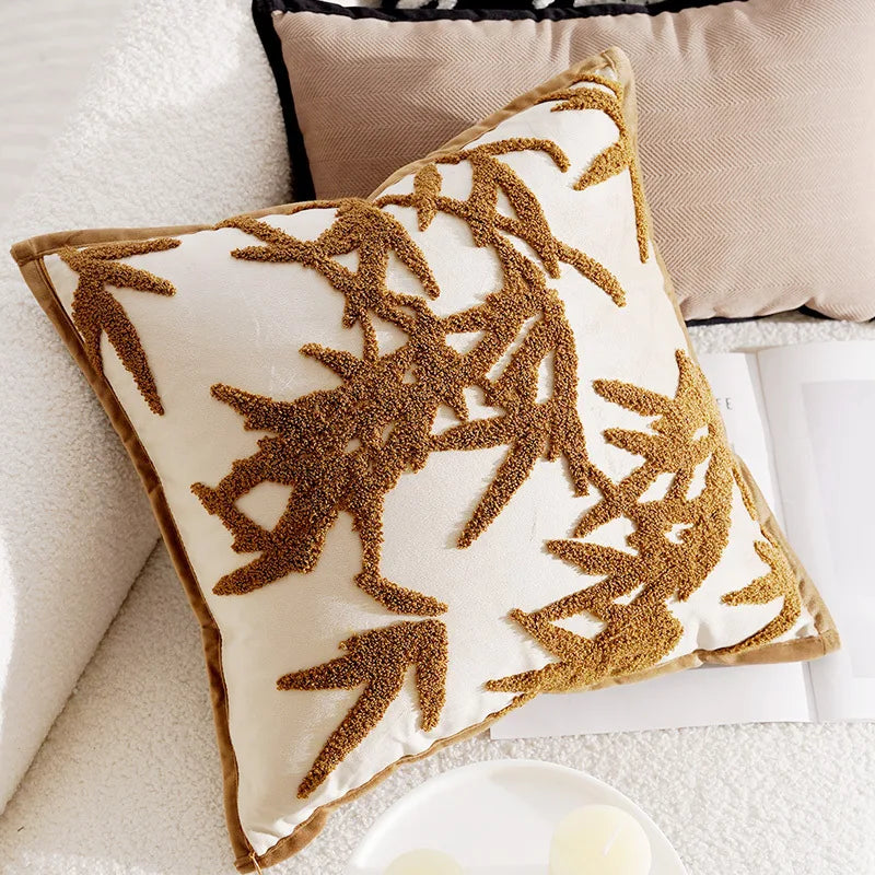 Luxurious Embroidered Horse Print Cushion - Image 17