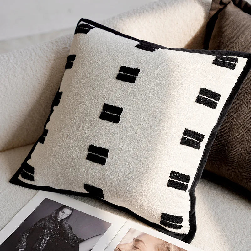 Luxurious Embroidered Horse Print Cushion - Image 9