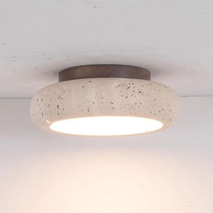 Retro Travertine Ceiling Light for Stylish Interiors - Image 4