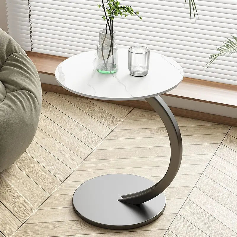 Stylish Compact Round Side Table for Any Room - Image 3