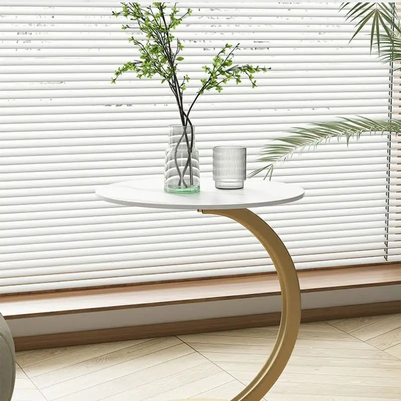 Stylish Compact Round Side Table for Any Room - Image 5