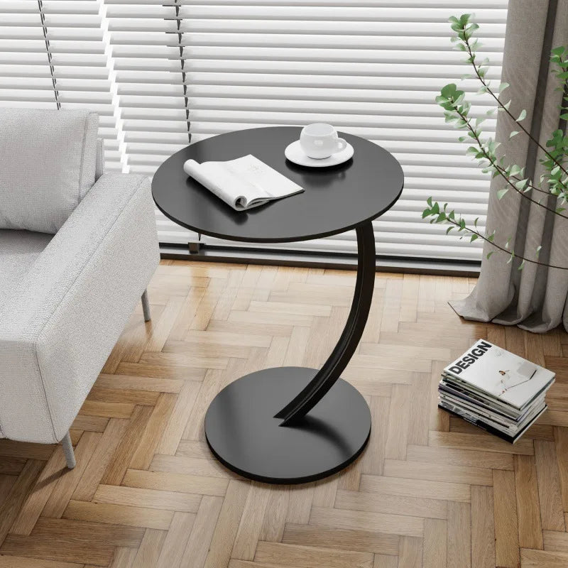 Stylish Compact Round Side Table for Any Room - Image 8