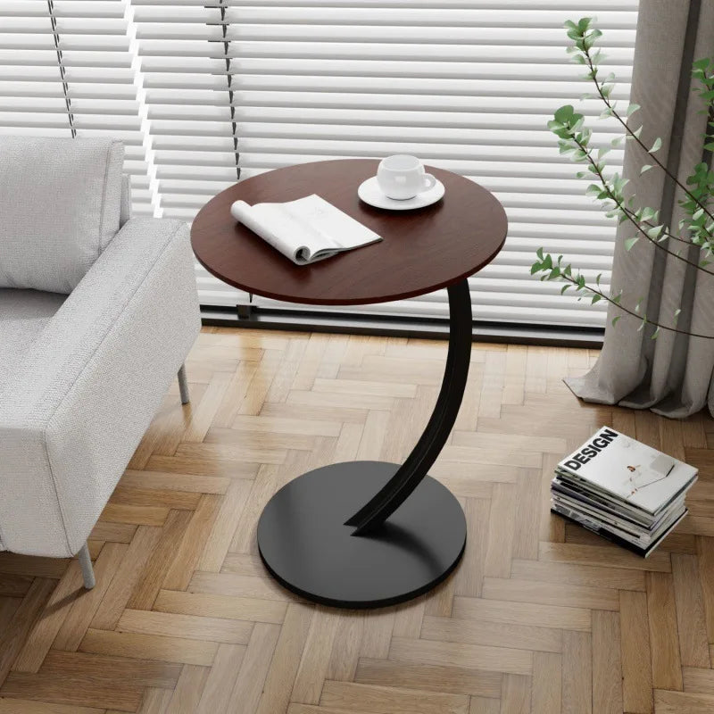 Stylish Compact Round Side Table for Any Room - Image 9