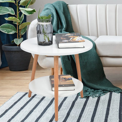 Stylish Compact Storage Side Table - Image 1