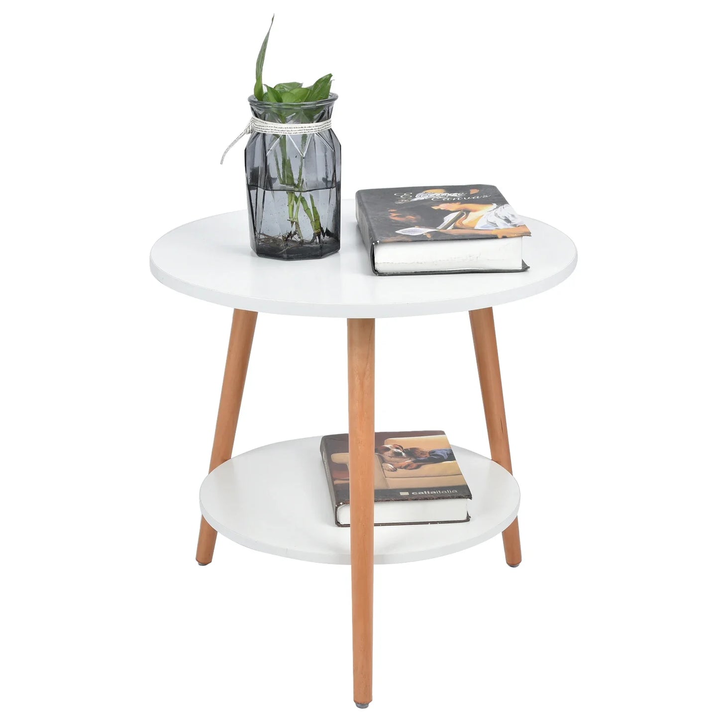 Stylish Compact Storage Side Table - Image 3