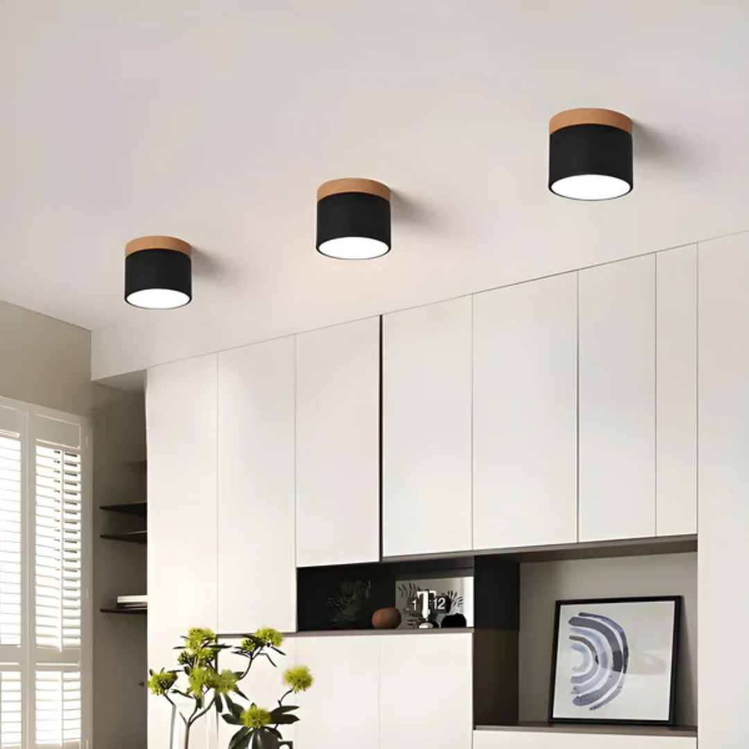 Vintage LED Ceiling Light for Elegant Homes - Image 1
